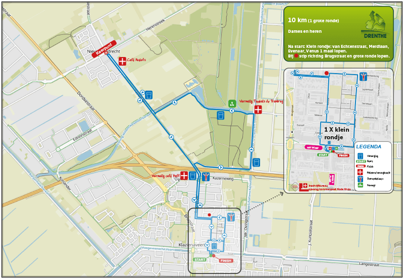 Drenthe Loop Festijn 10 kilometer