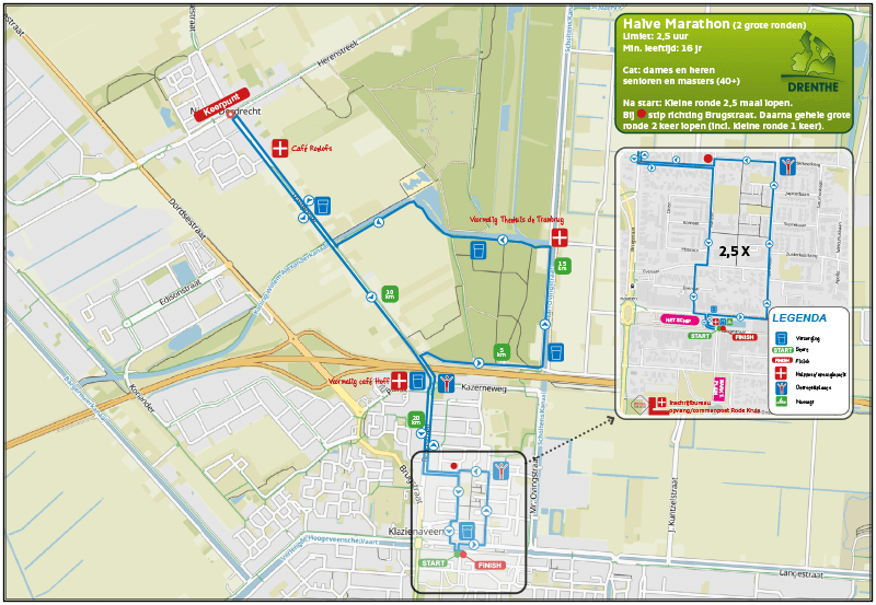 Drenthe Loop Festijn halve marathon